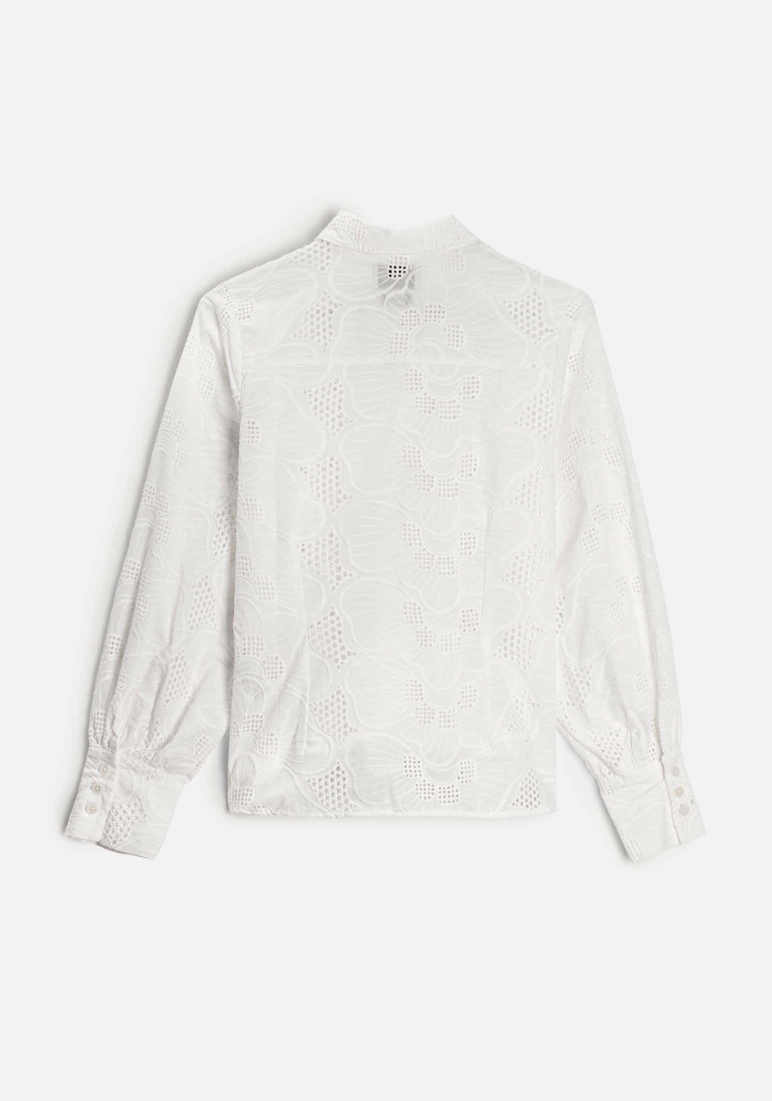 Camisa Abril Ojalillo Blanco - miniatura 4