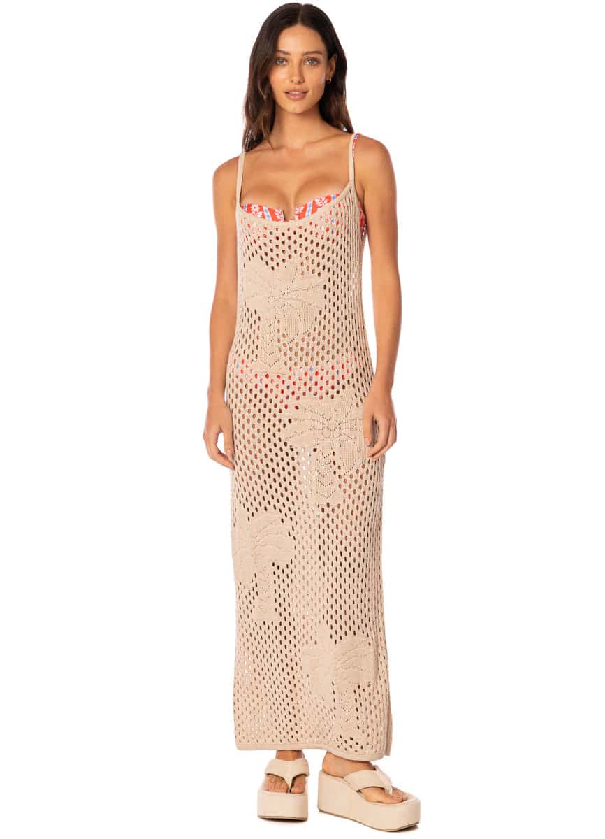 Maaji Beige Breeze Encore Long Dress