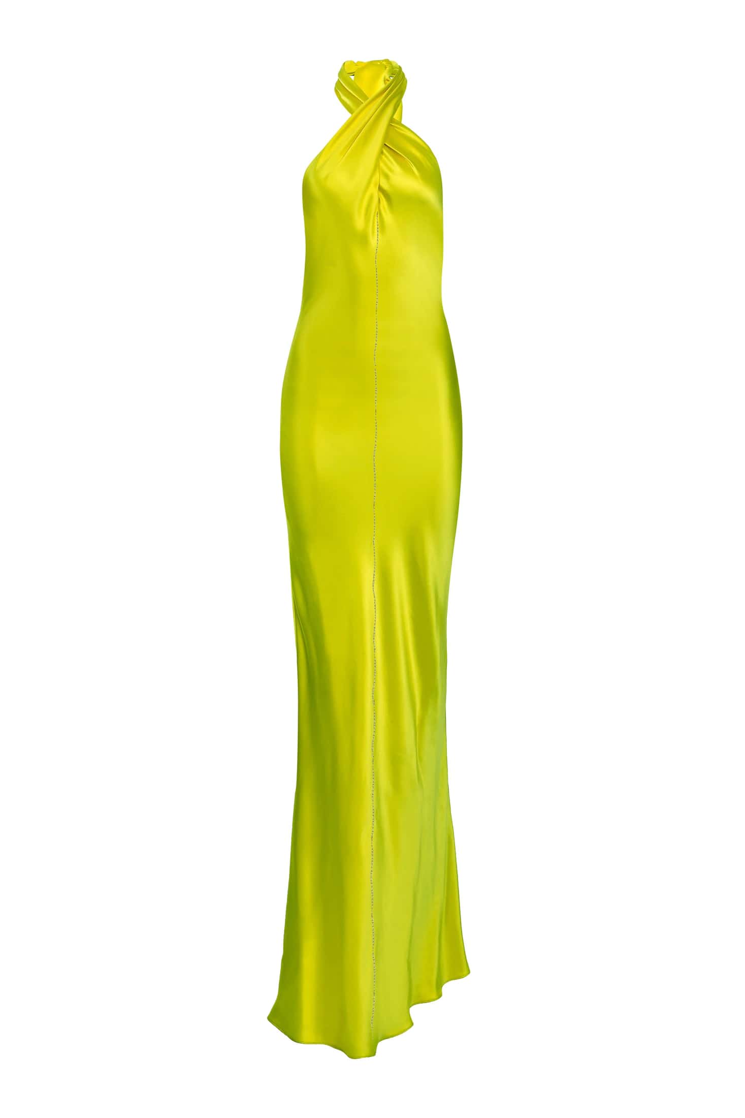 Olivia Embroidered Silk Dress - miniatura 1