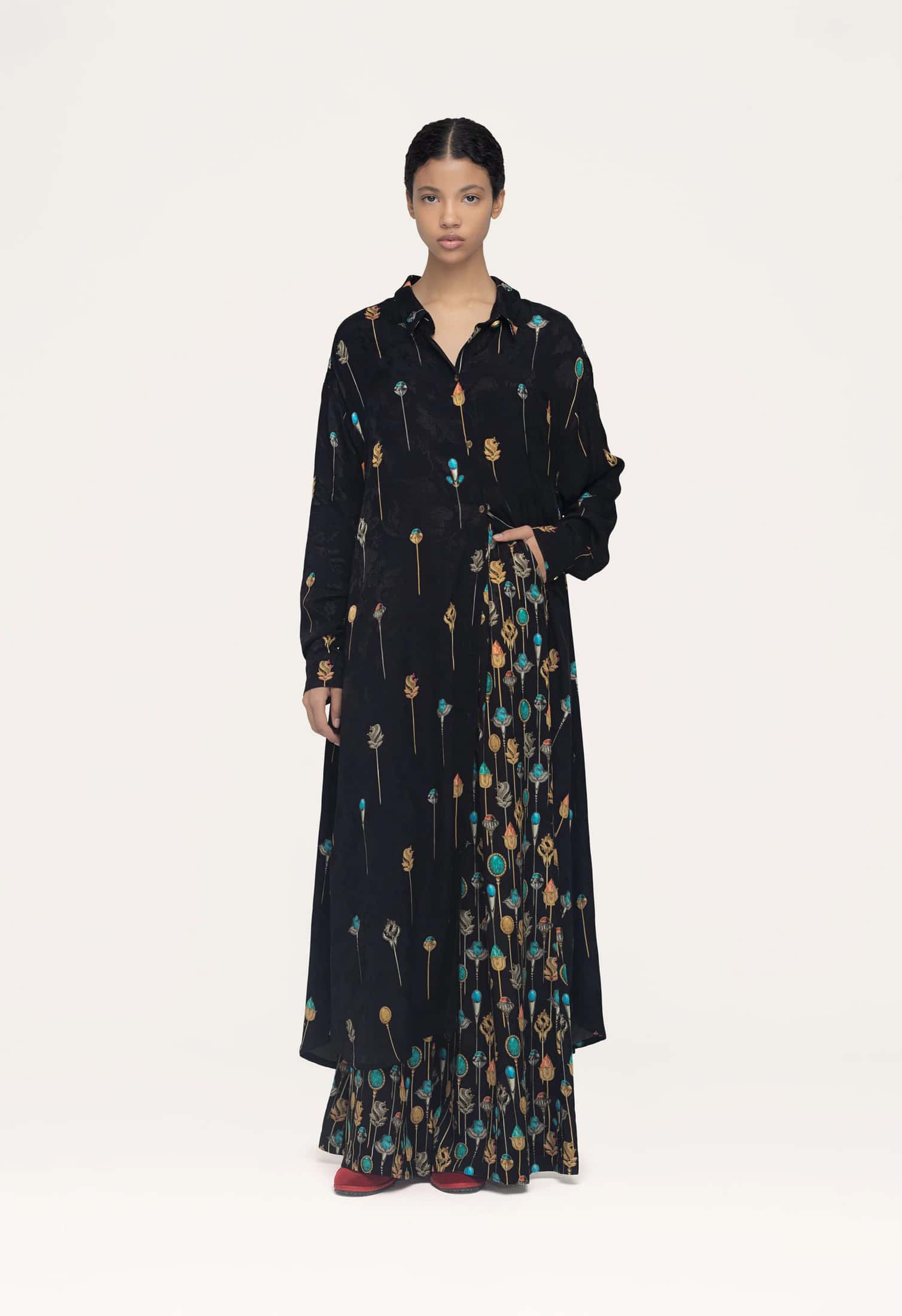 Frida Ornamento Maxi Shirt