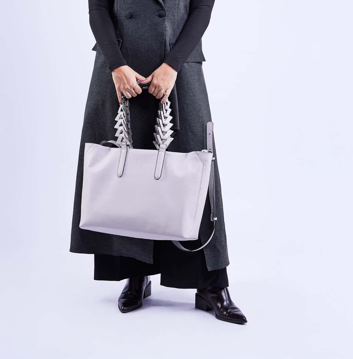 Nuevo Caro Laptop Tote 15" Blanco