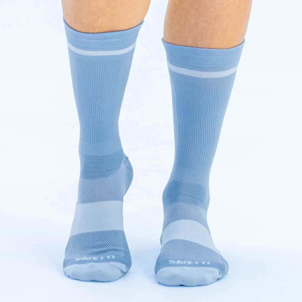 MEDIAS CICLISMO  VENTI 8" SKYBLUE UNISEX