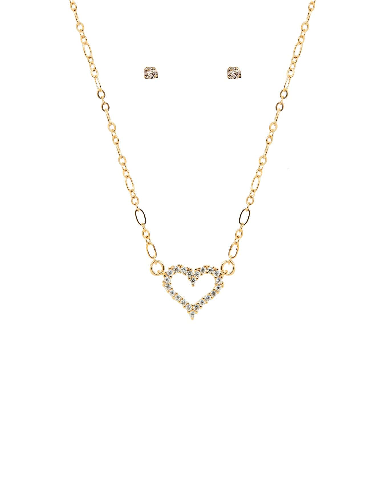 Collar Corazón Cristal