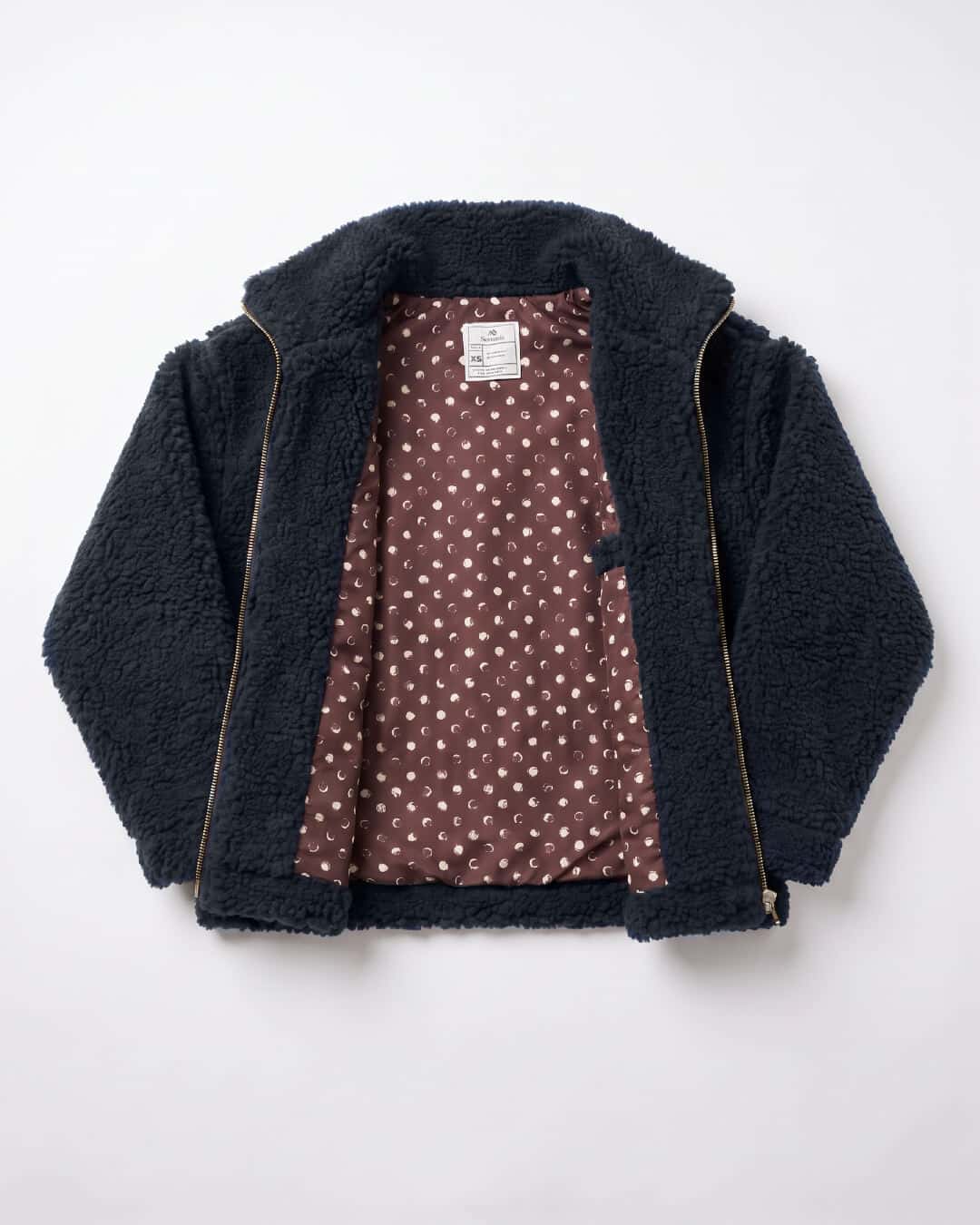 Chaqueta Sherpa Azul Oxford - miniatura 3