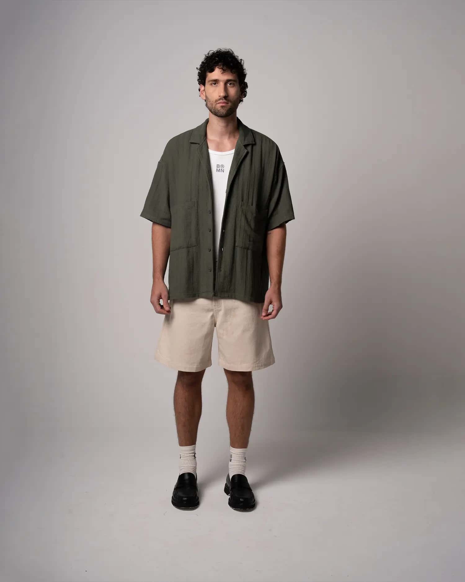 CAMISA OLIVE GREEN - miniatura 2