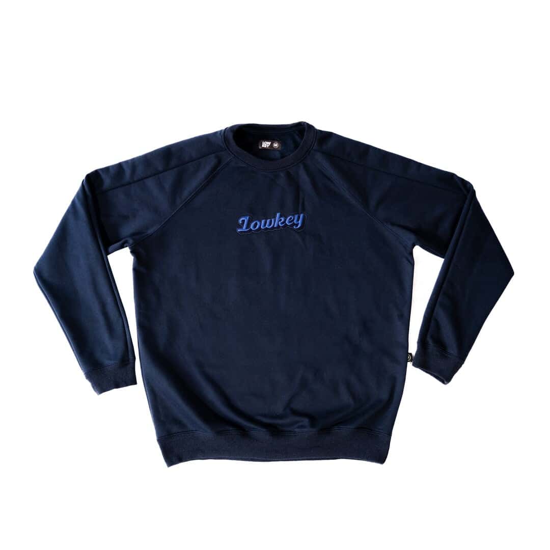 CREWNECK AZUL - PLAIN SOCIETY