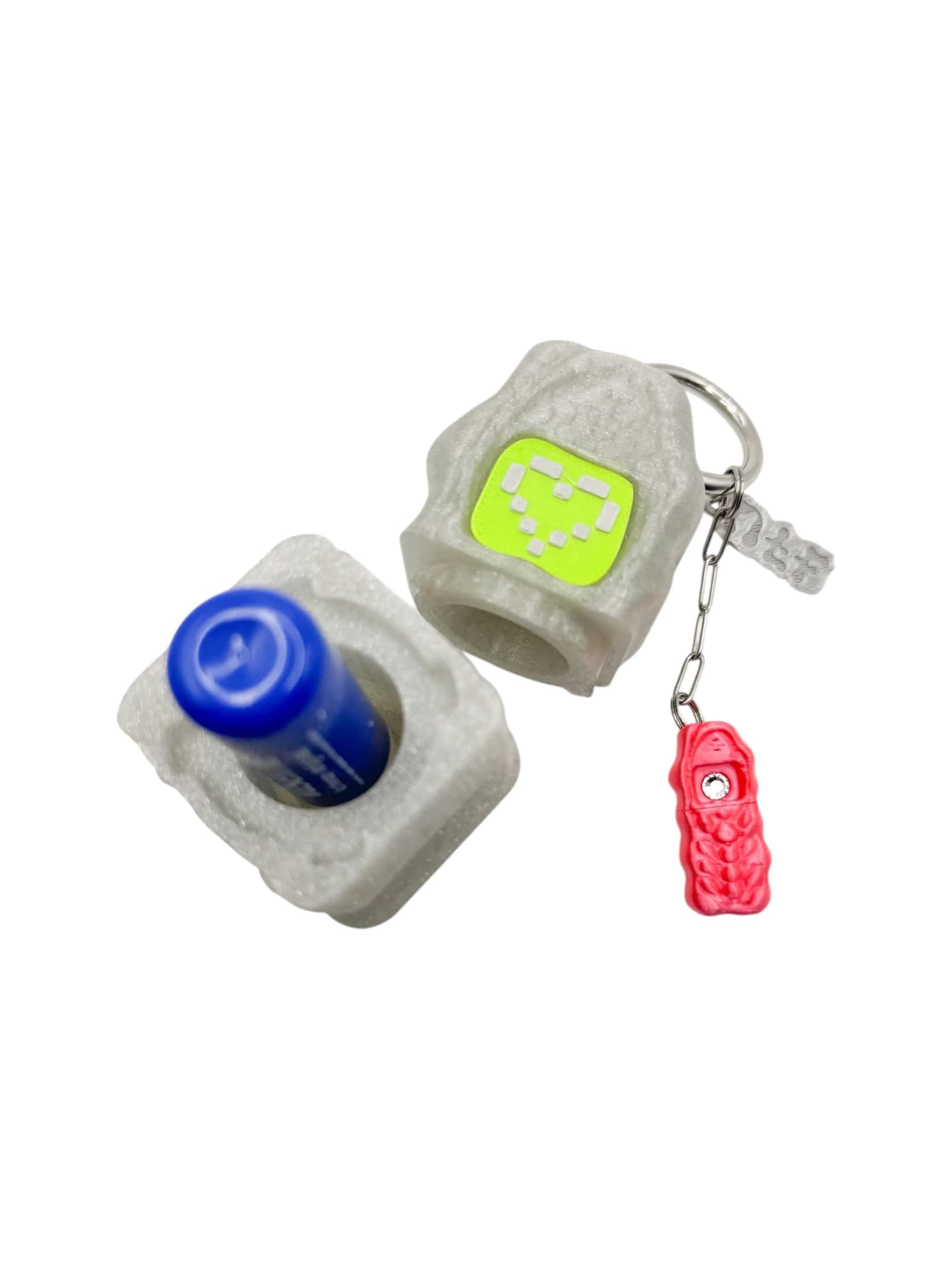 charm not a phone glitter plateado - miniatura 2