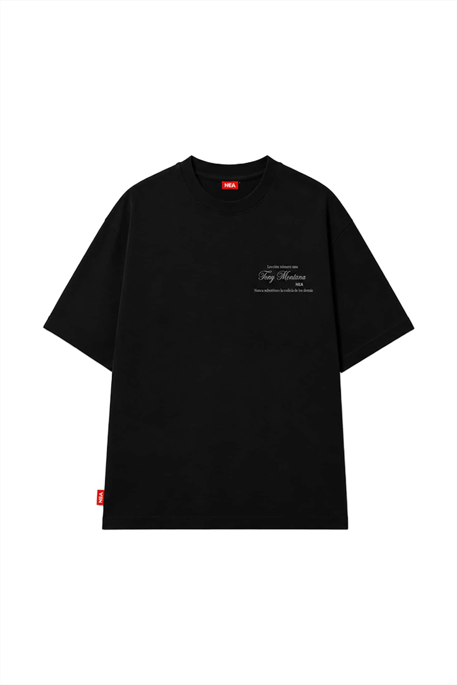 CAMISETA OVERSIZE GREED NEGRO NEA