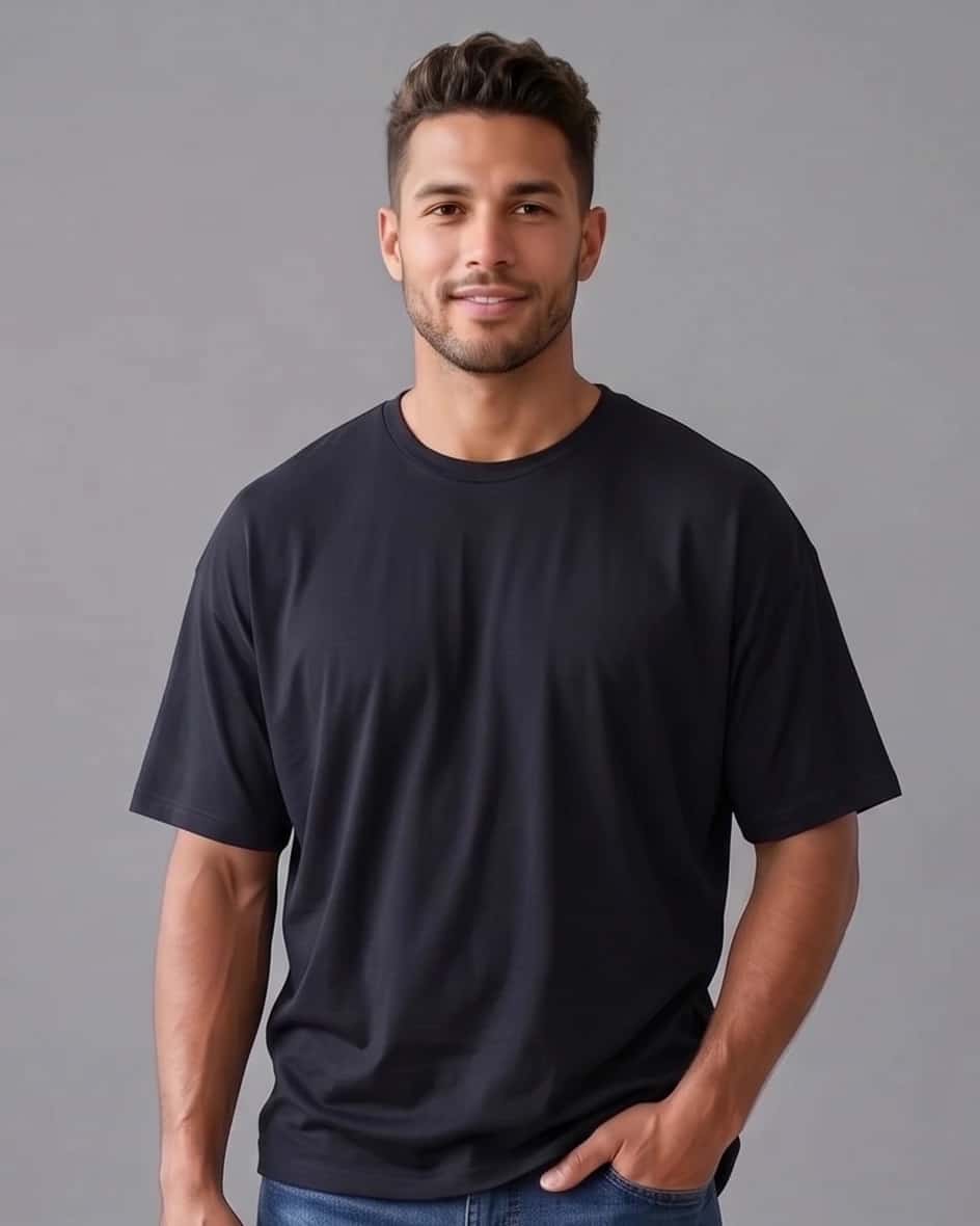 Camiseta Fist Basica Premium Stretch Negra