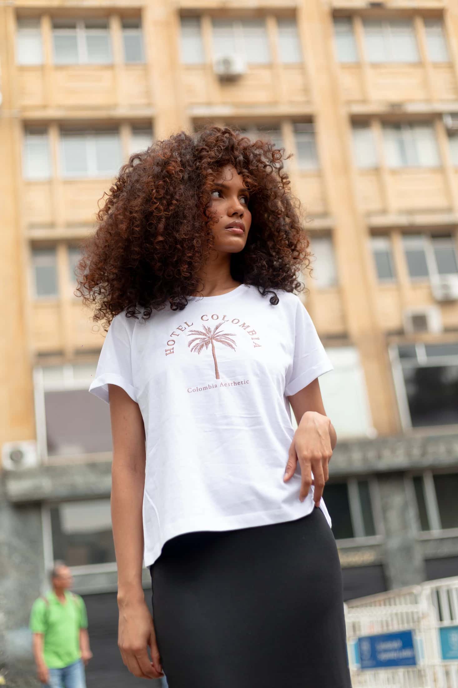 Hotel Colombia Embroidered For Him/ For Her Tee