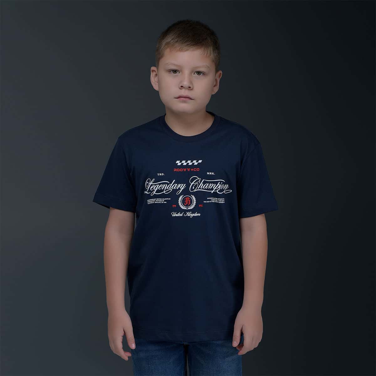 Camiseta Azul Kids