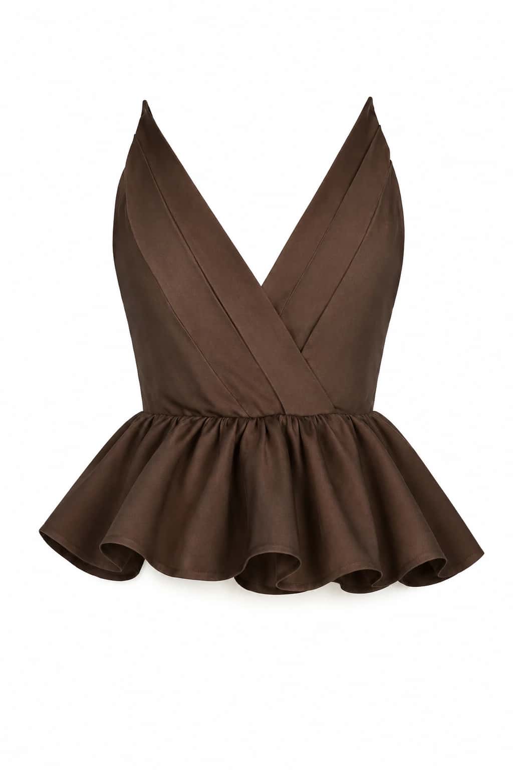 Noélie Top in Brown