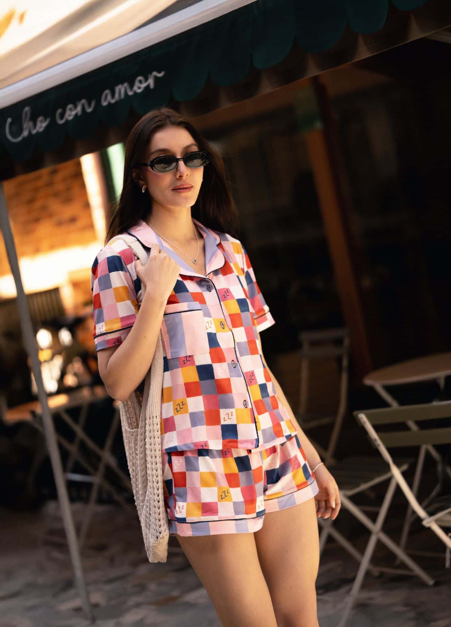 Conjunto Short Patchwork