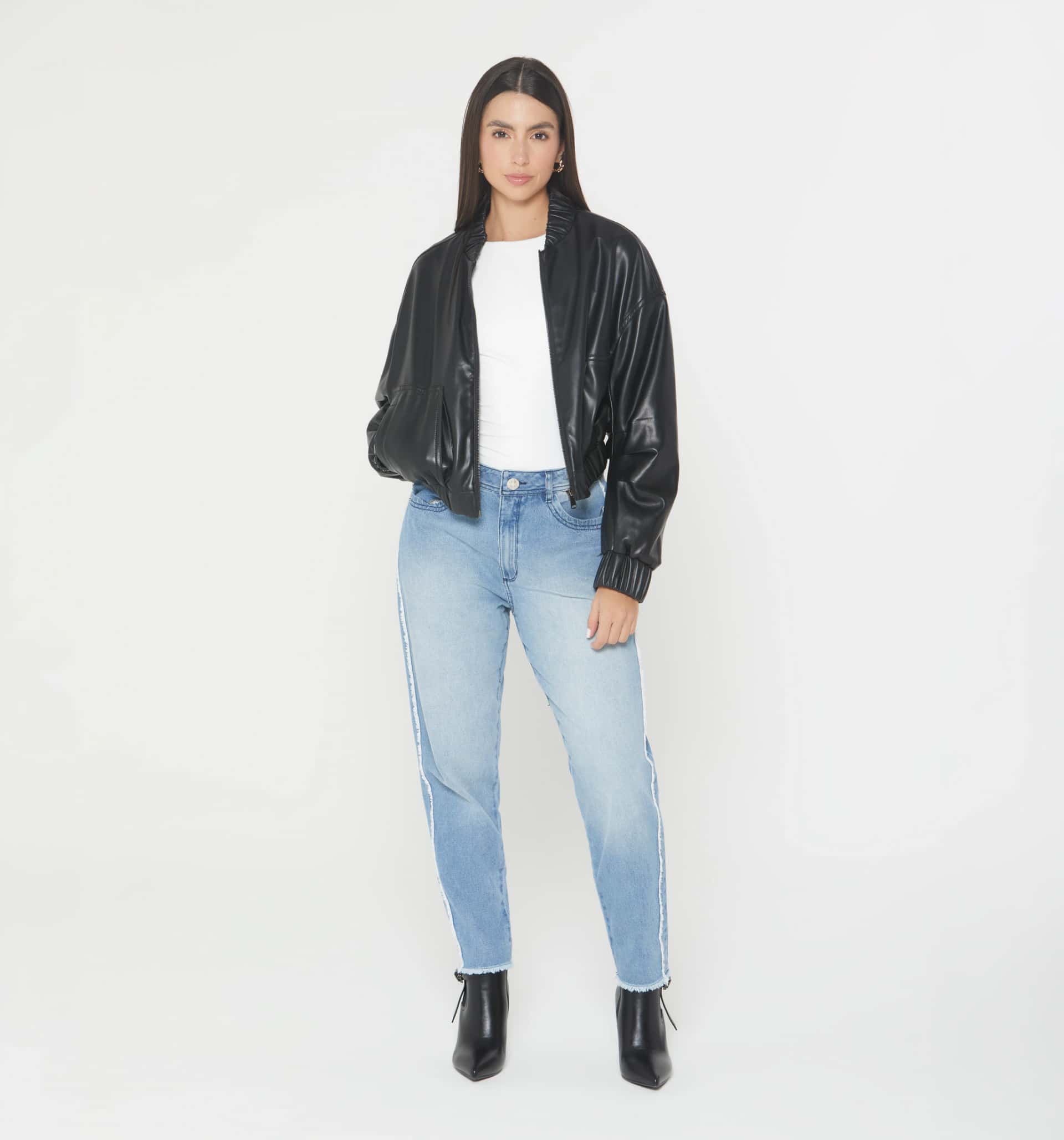 Jean girlfriend cinco bolsillos