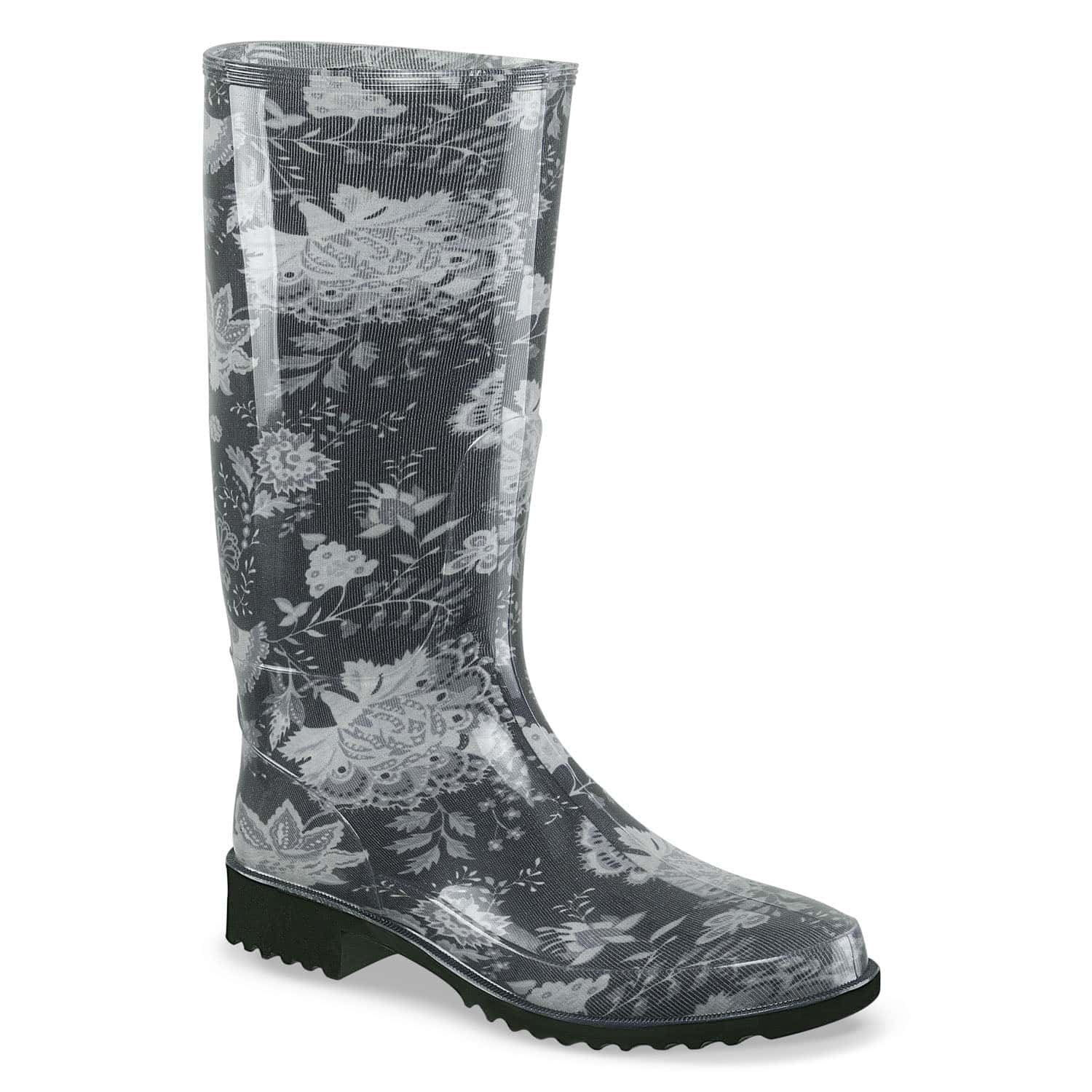 Botas Lluvia Najya Negro Croydon para Mujer
