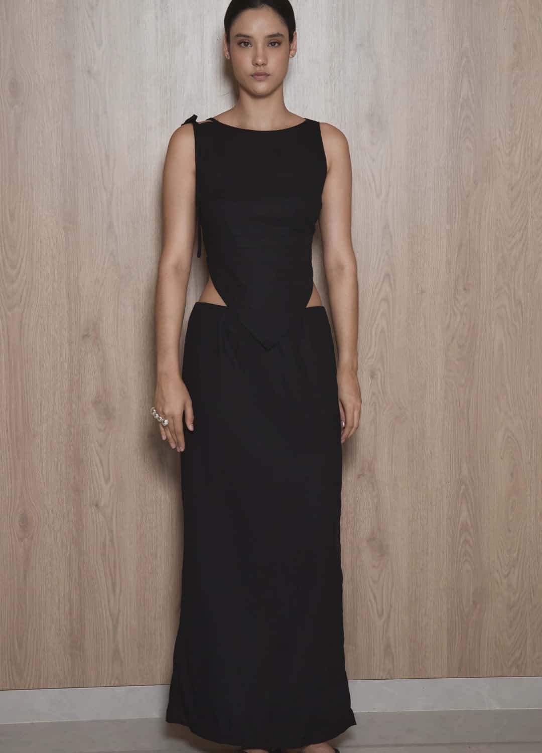 Blusa María Teresa Negra - miniatura 3