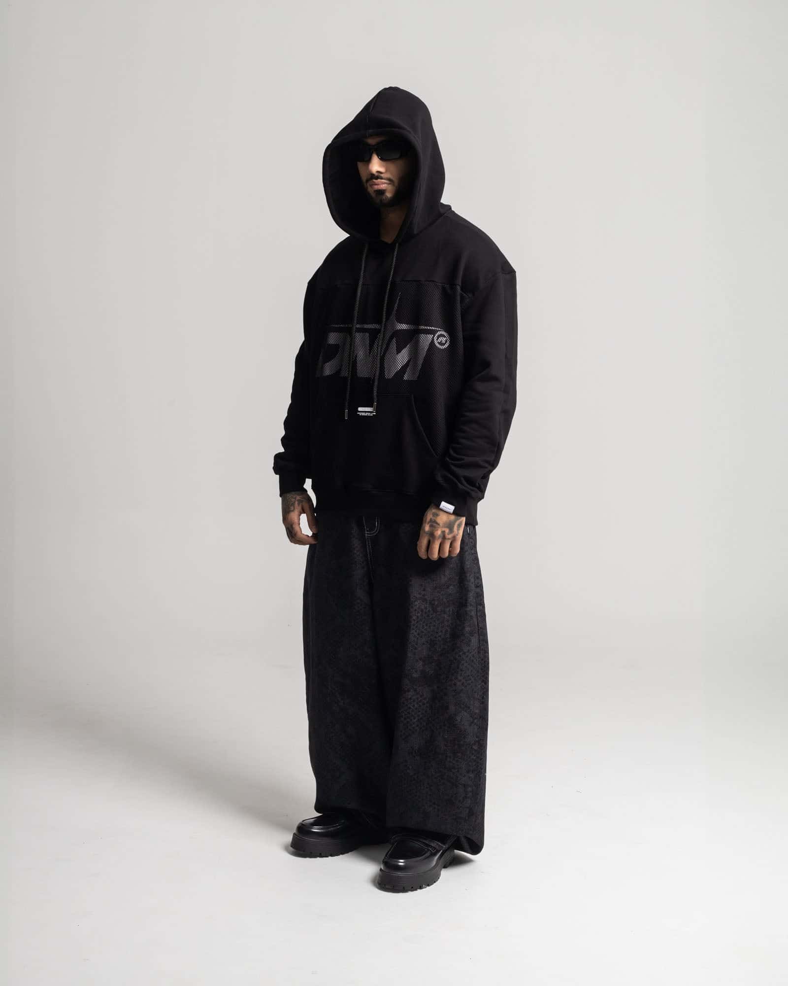 Hoodie Oversize Black DNM - miniatura 7