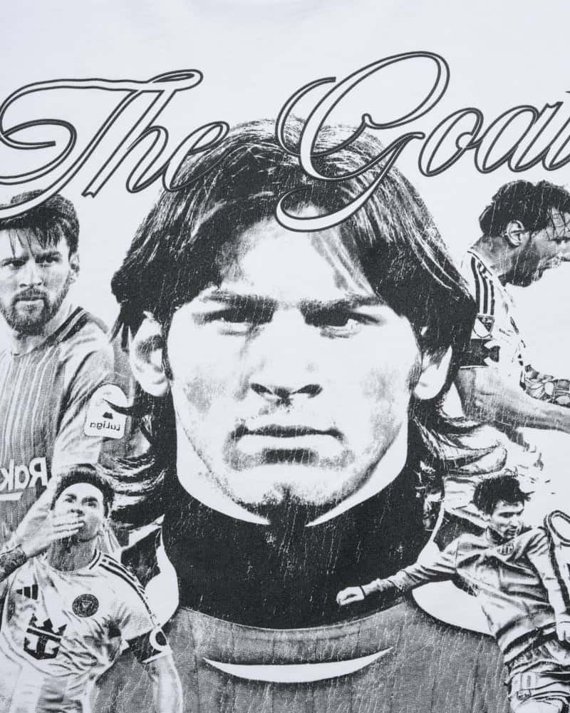 Camiseta Blanca Oversize - Edición The King Of The Game - miniatura 6