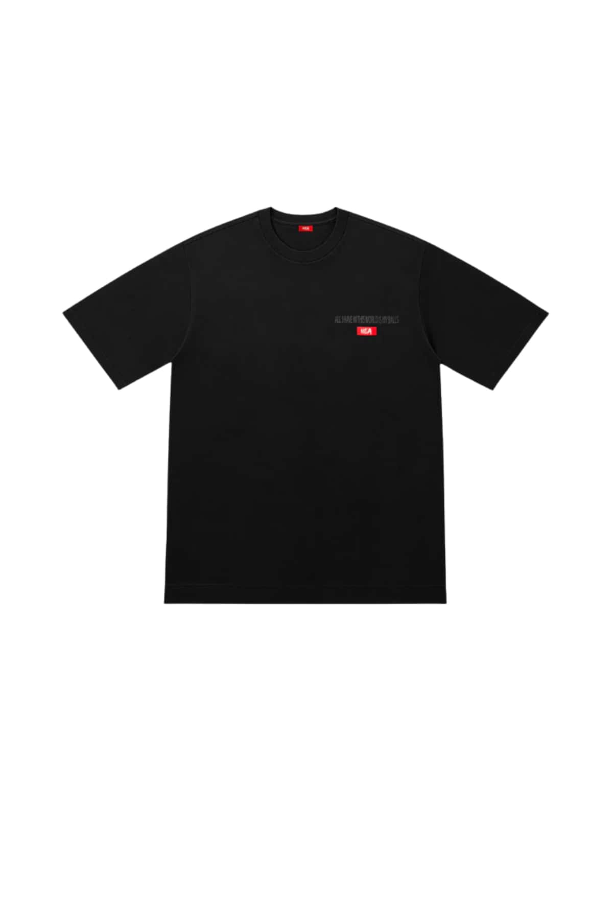CAMISETA OVERSIZE MASCULINO TAKEOVER NEGRO NEA