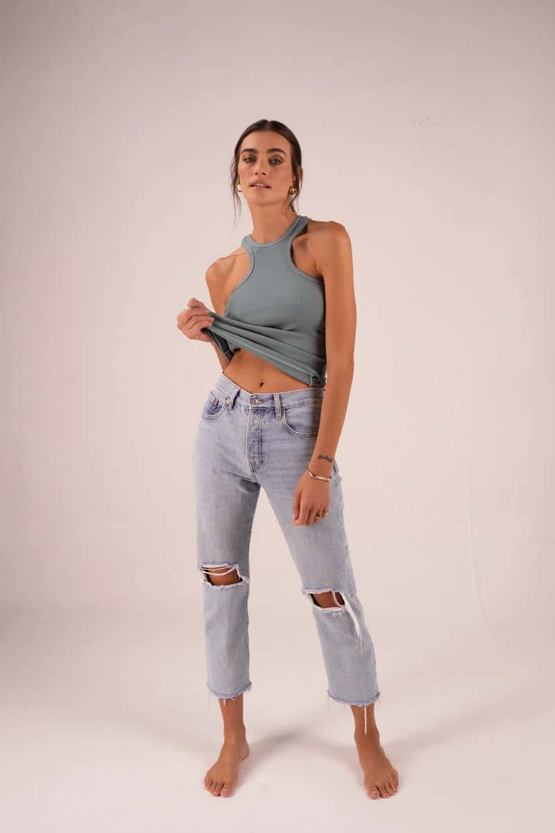FRESH TANK TOP - SOFT GREEN - miniatura 3