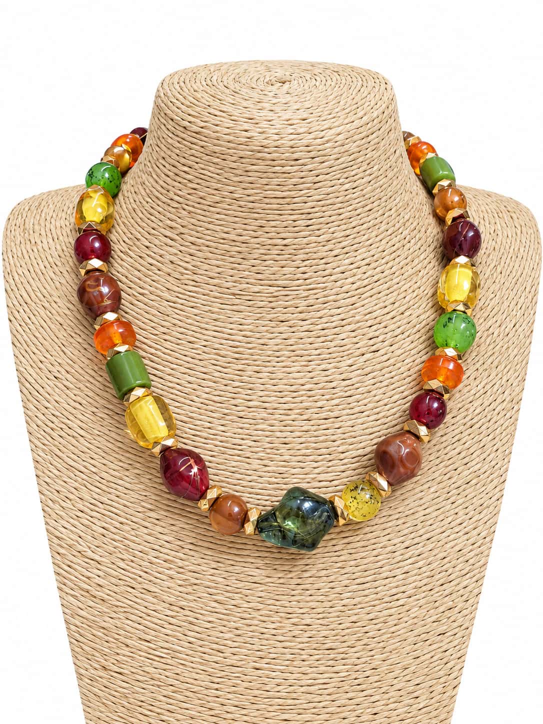 Collar Maxi Piedras Jamaica Colores