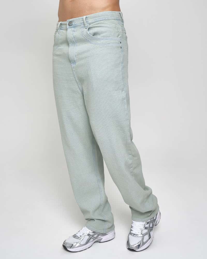 Jean Baggy Mint Straight - miniatura 7