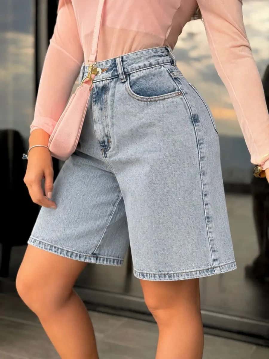 Bermuda Jean Vivi claro