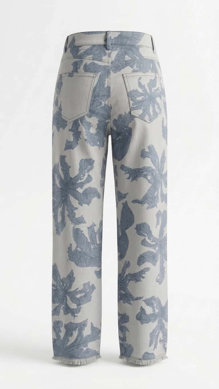 MILA PANTS DENIM - miniatura 2