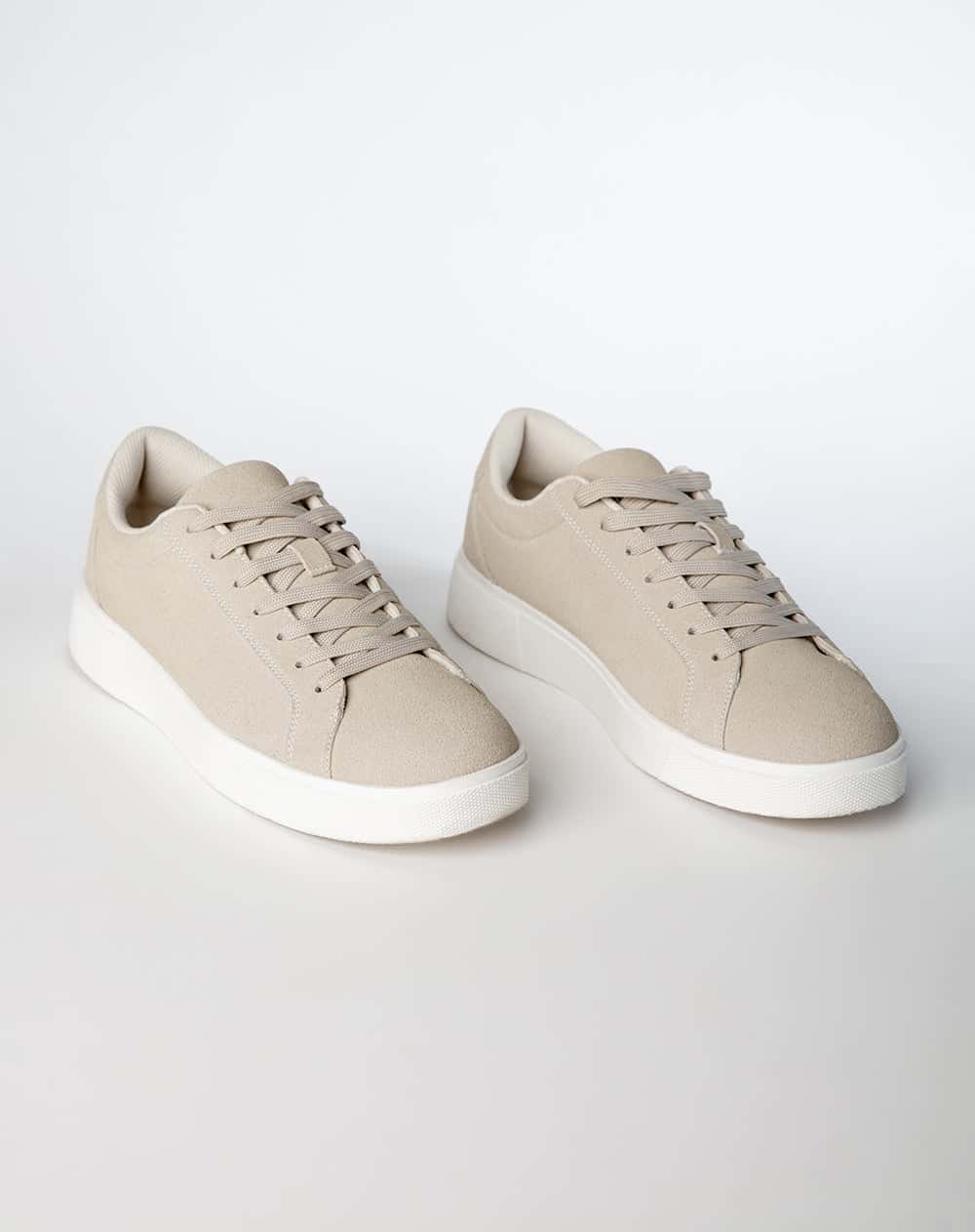Tenis casuales taupe hombre