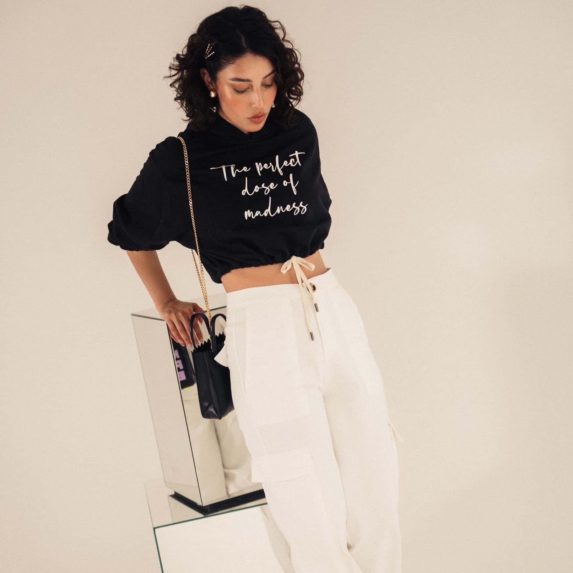 CARGO pants - ECRU