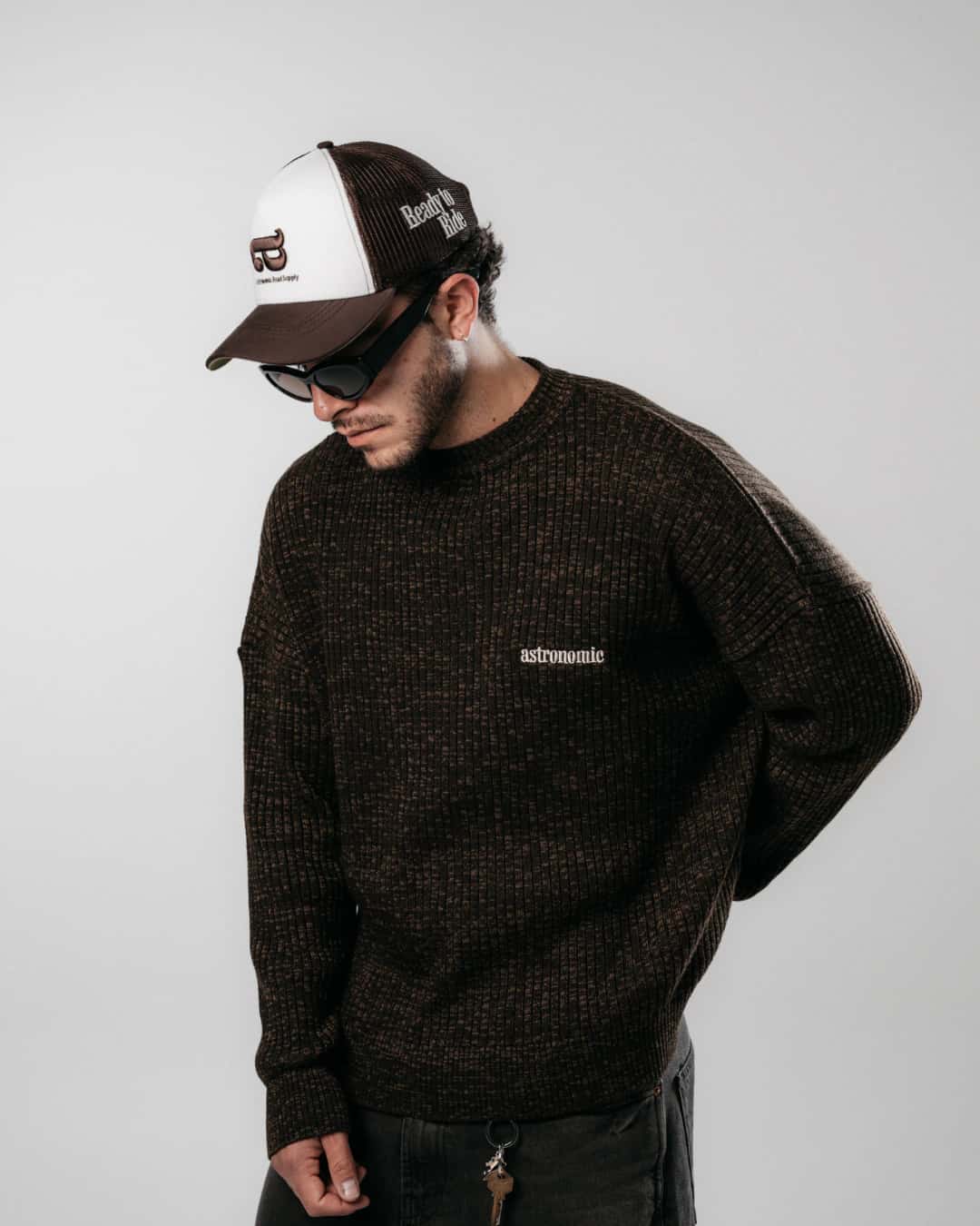 SWEATER READY TO RIDE - CAFÉ CHOCOLATE - miniatura 3