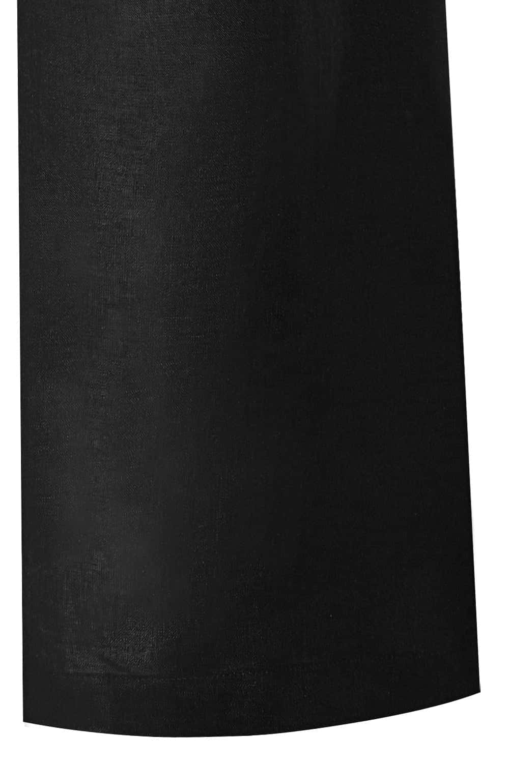 Pantalon new anabelle negro lino - miniatura 4