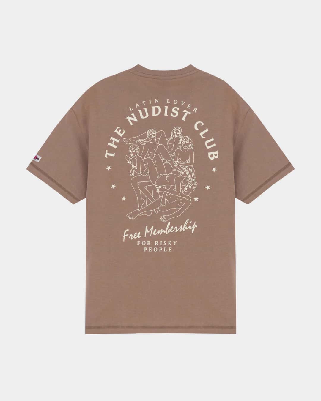 CAMISETA NUDIST CLUB CAFE OVRSIZED - miniatura 1