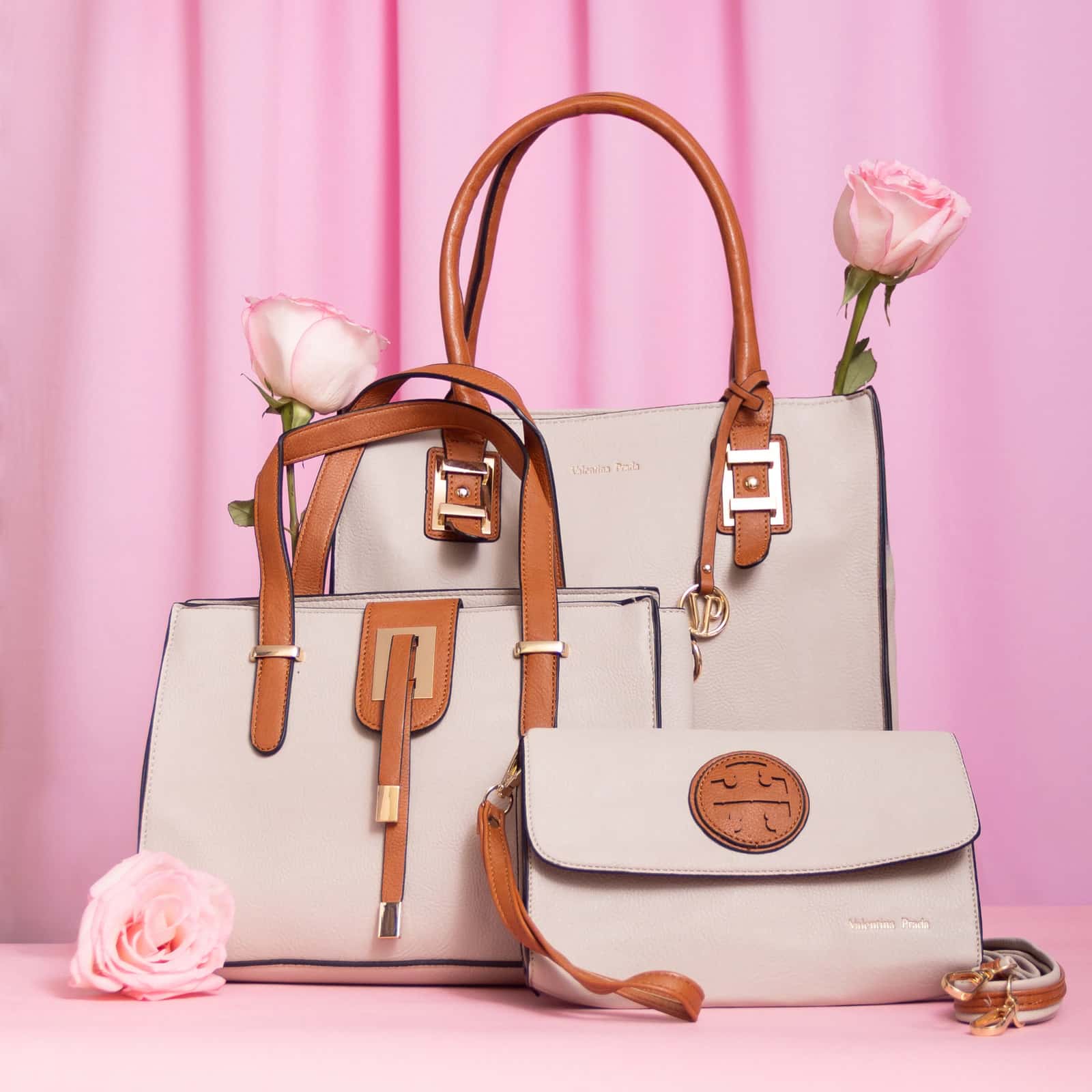 Set De 3 cartera 9012