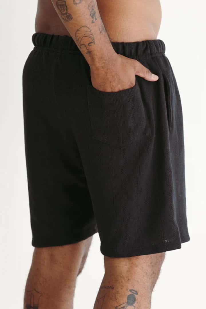 Short tejido negro - miniatura 4