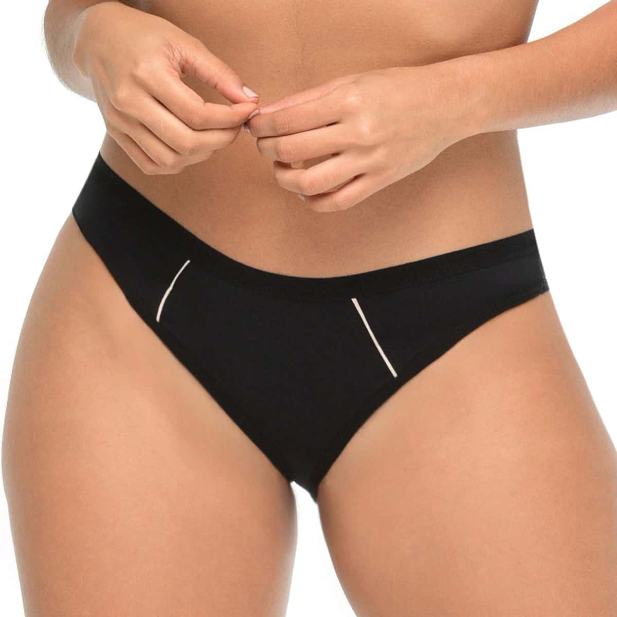 PANTY CON SESGO DECORATIVO EN LATERALES