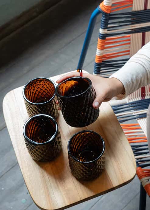 VASO BRUMA ÁMBAR SET X4 - miniatura 1