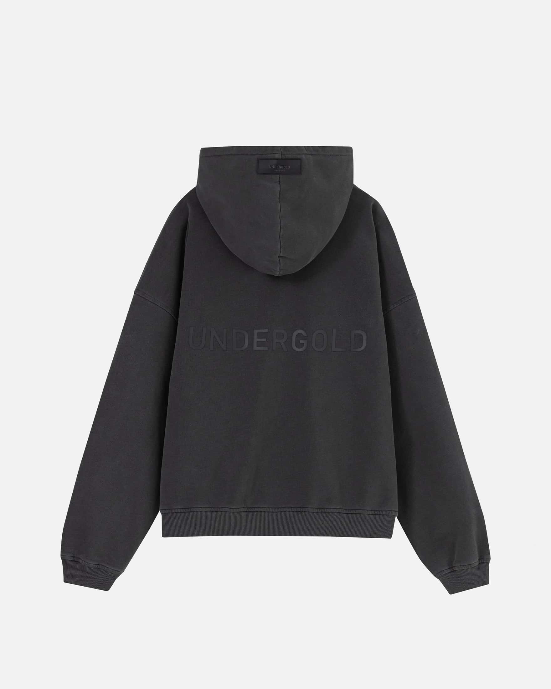 Line Logo Hoodie Vintage Gray