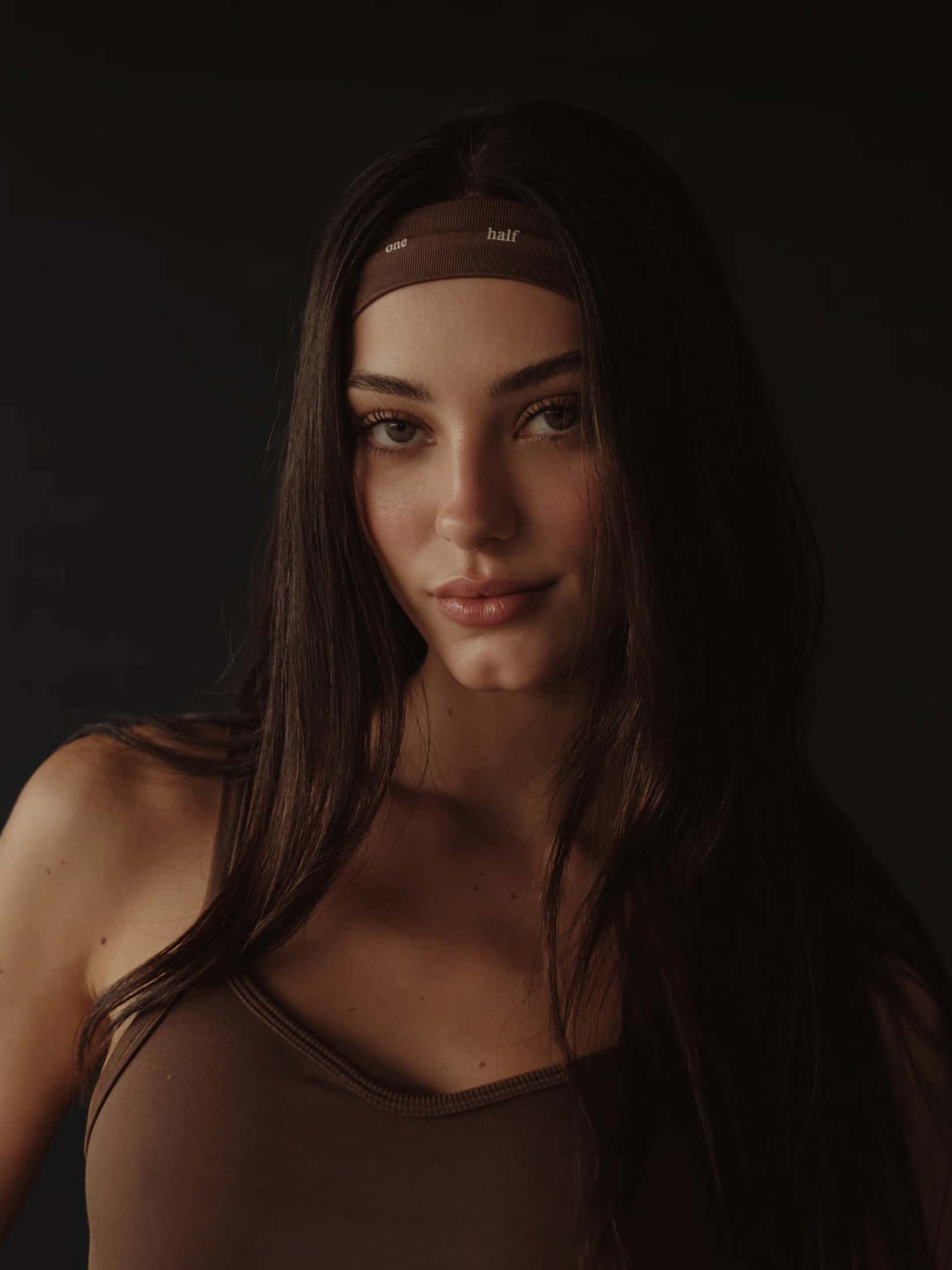 SEAMLESS HEADBAND - SEPIA