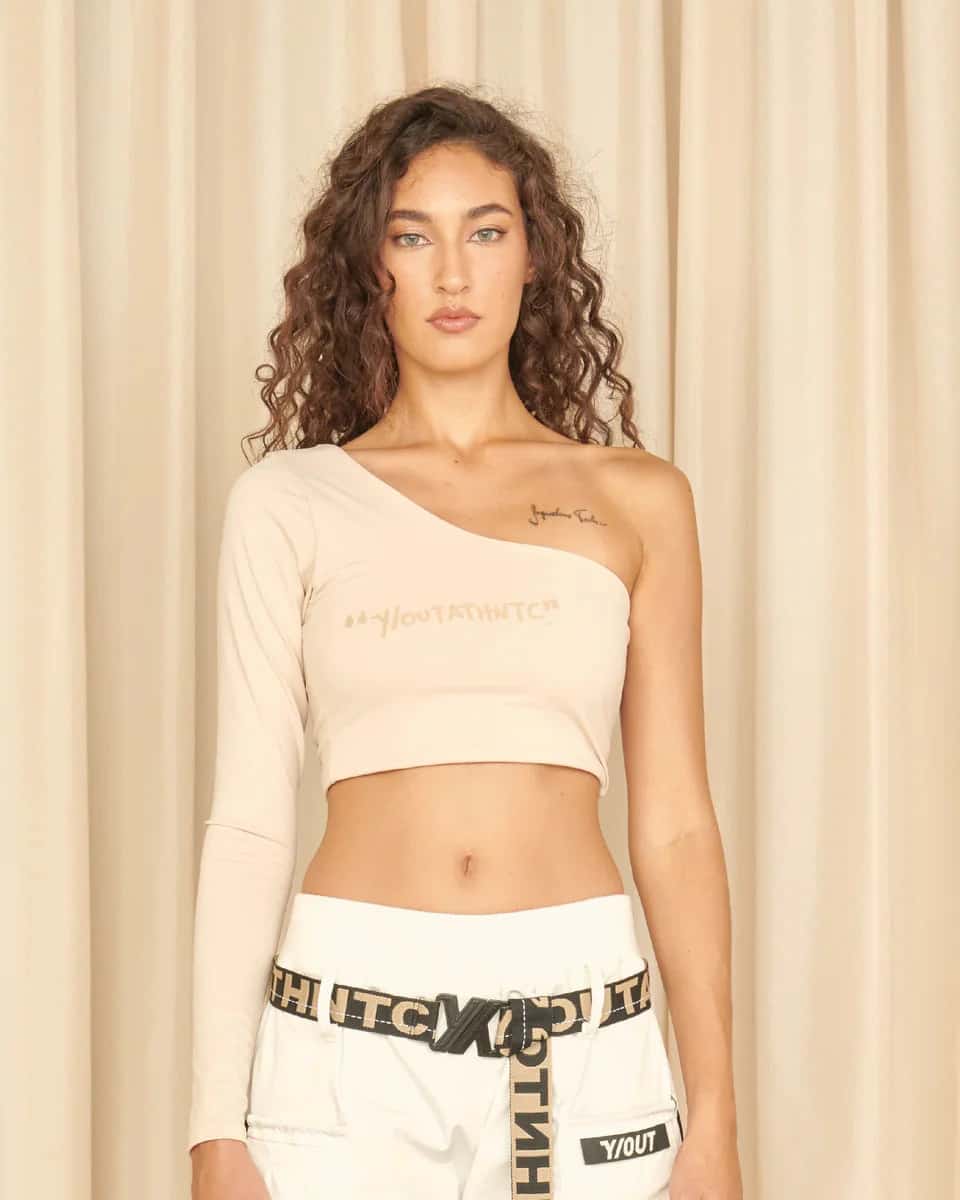 ONE SHOULDER TOP - miniatura 2