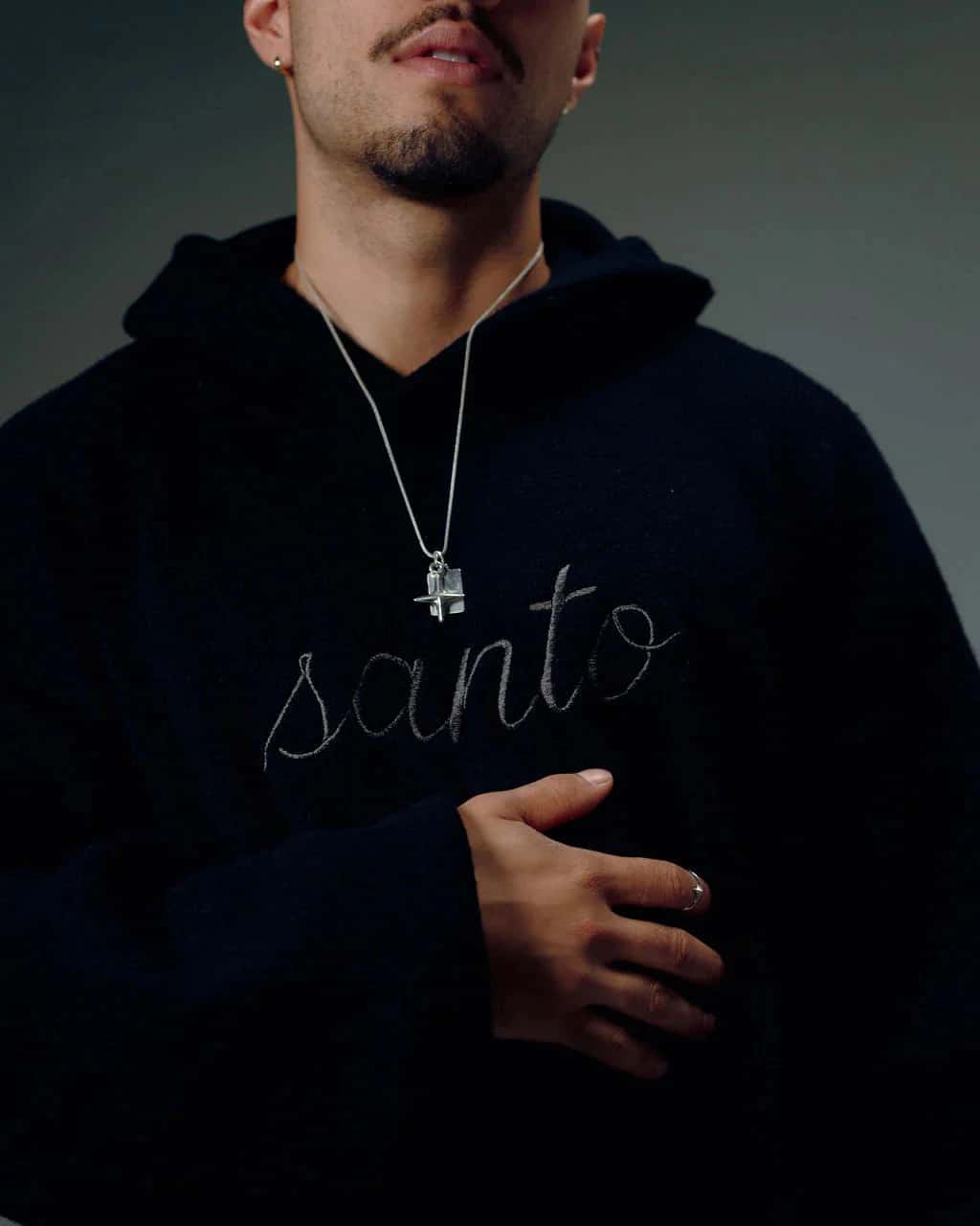 KNIT HOODIE