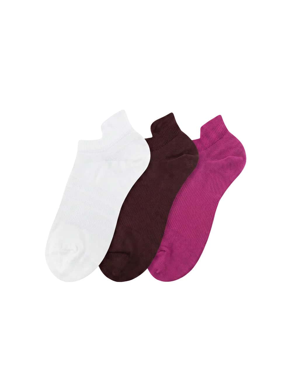3 pares de medias tobilleras surtido mujer