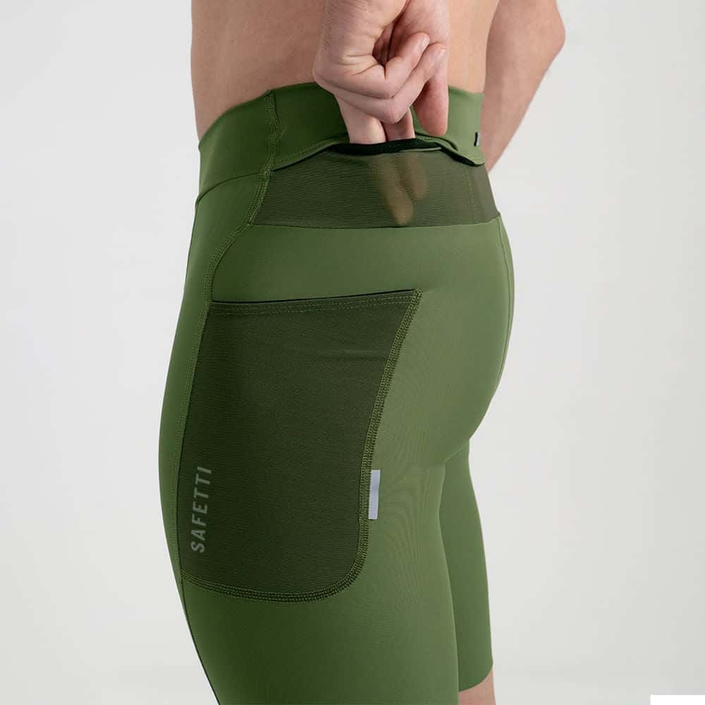 SHORT RUNNING TITÁN OLIVA 2.0 PARA HOMBRE - miniatura 4