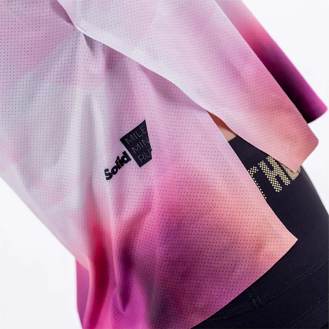 CAMISETA RUNNING MANGA SISA LEVIT PULSE PARA MUJER - miniatura 5