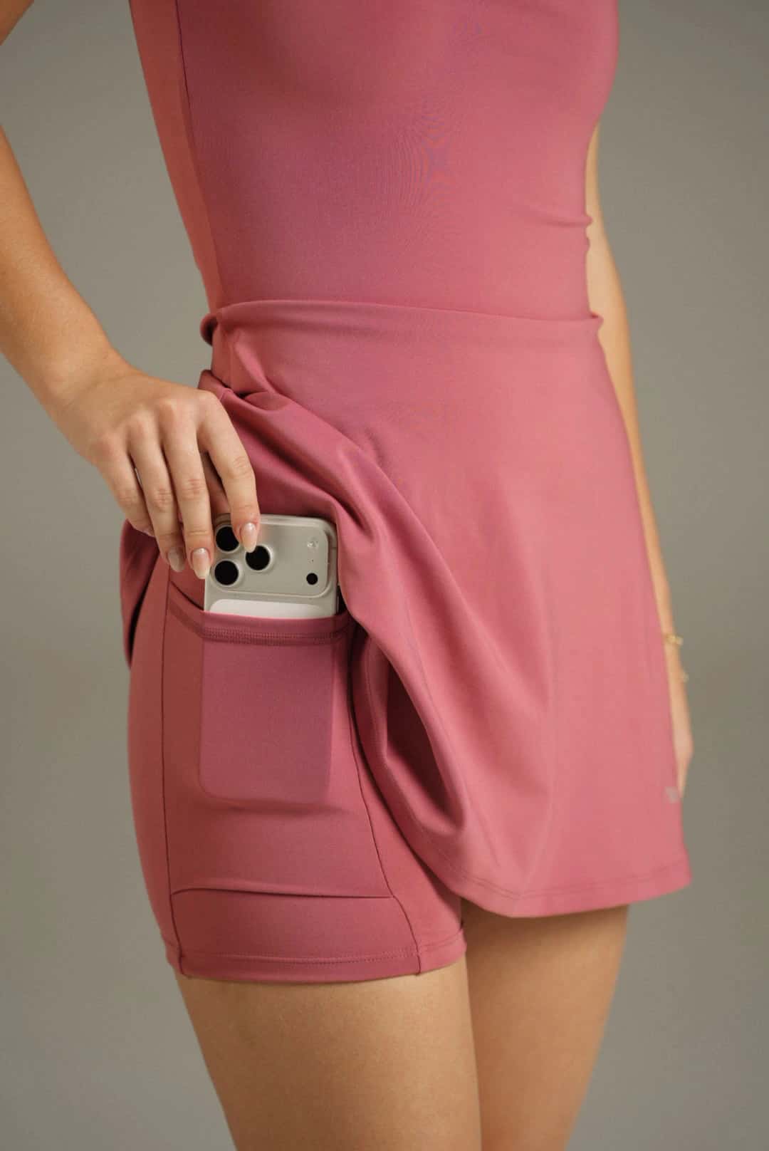 Aura Dress Deep Rose - miniatura 3