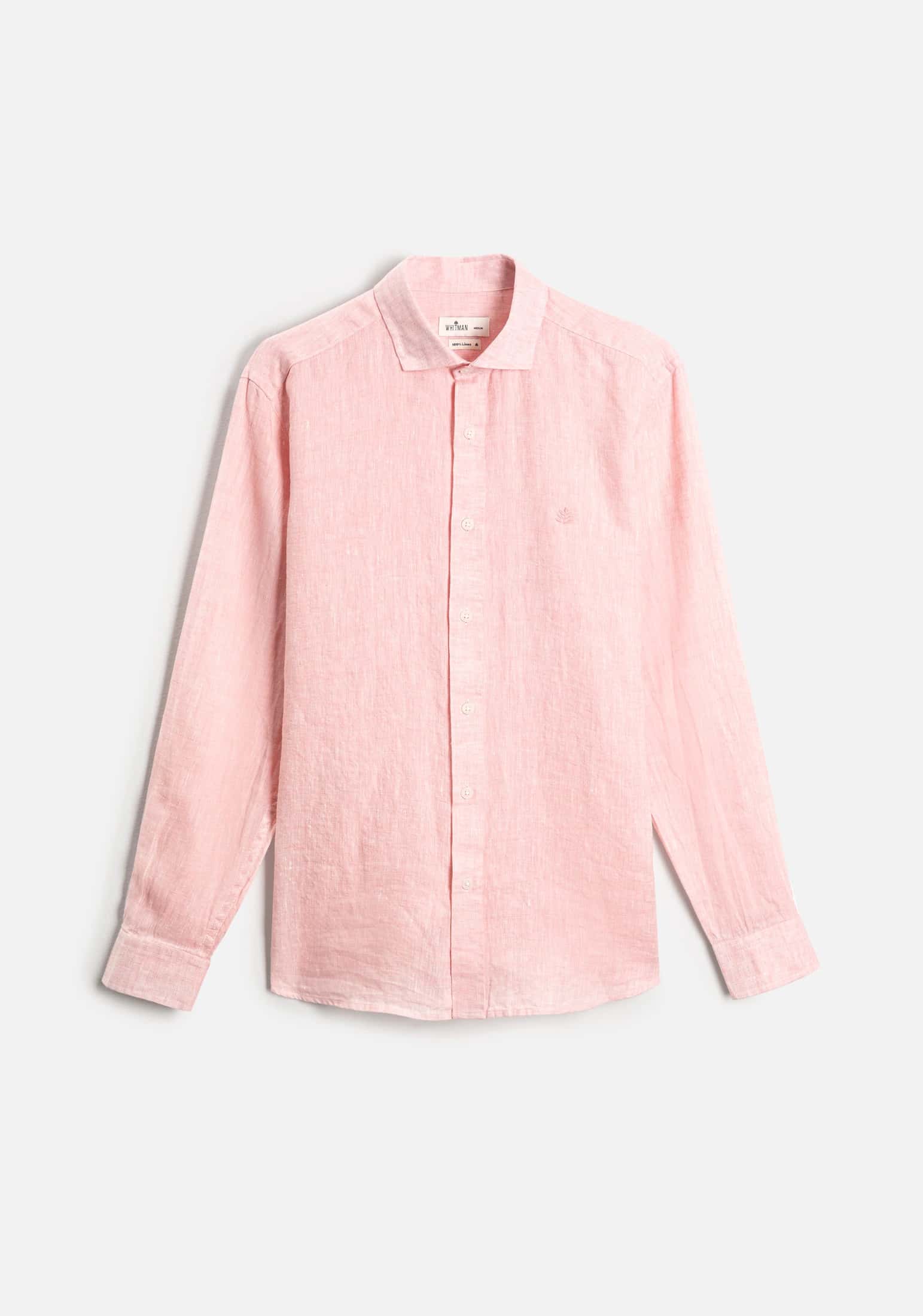 Camisa Lino CF Rosado L-Atn