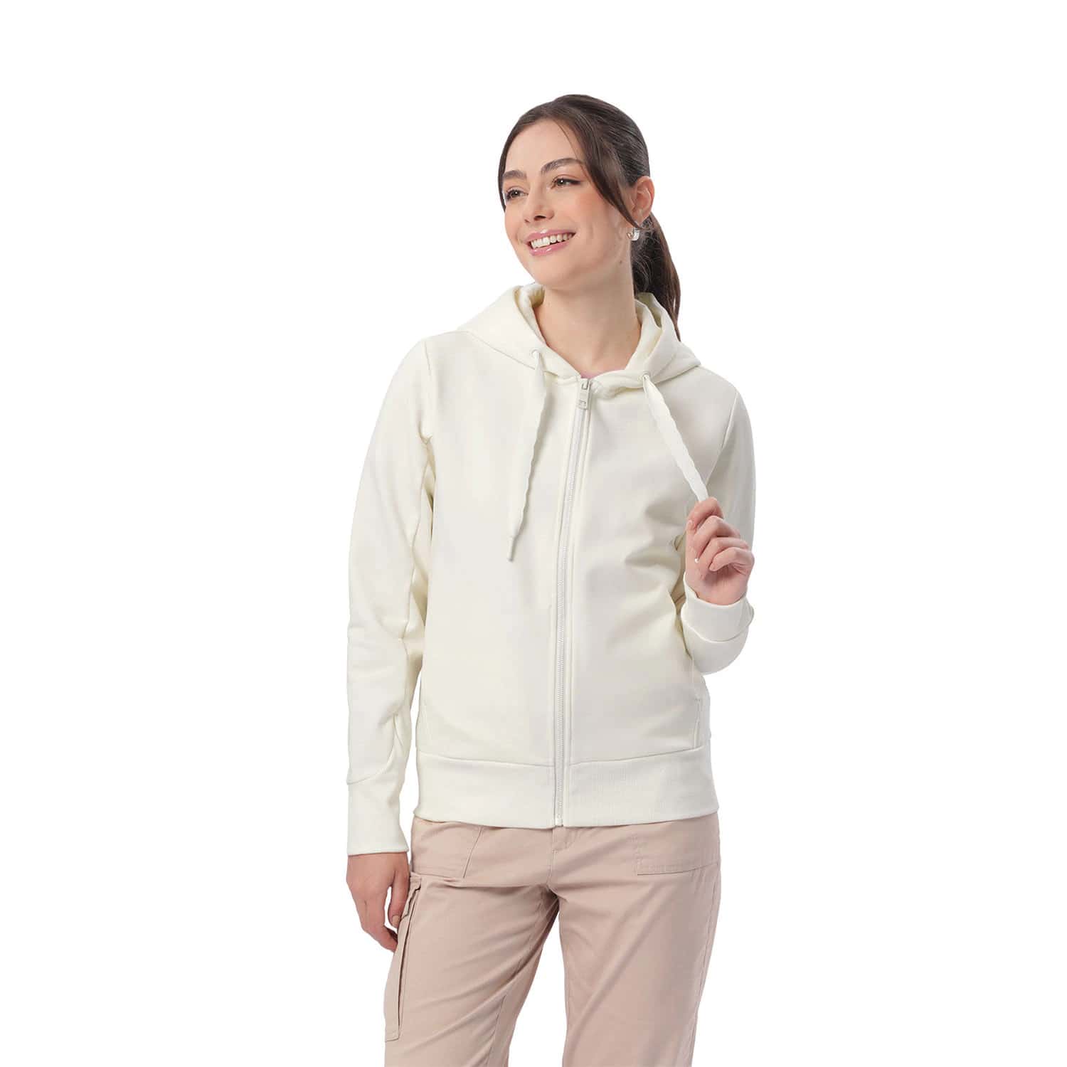 Buzo Deportivo para Mujer Haily 2.0 Blanco