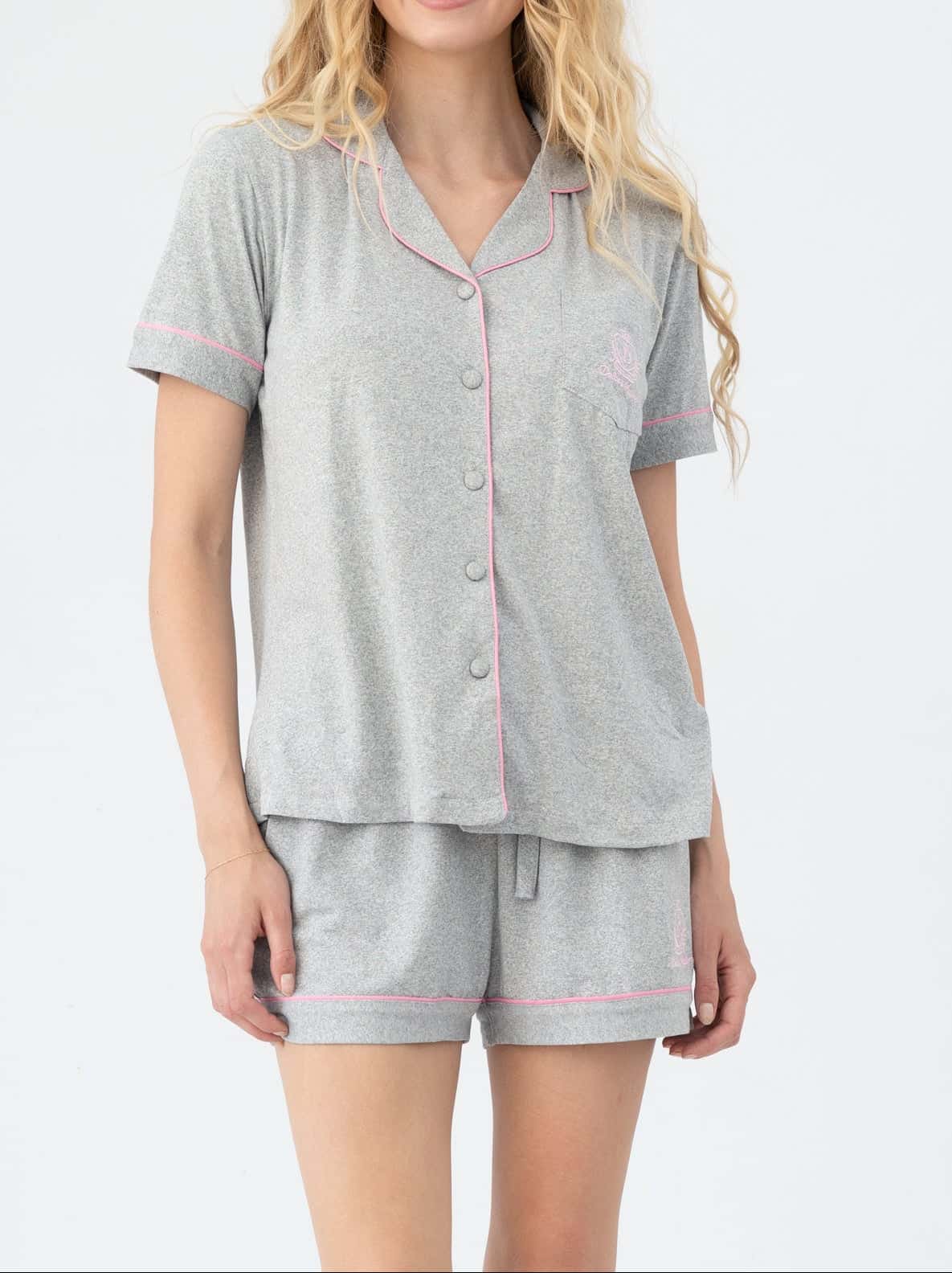 Set Short Paris Rose Taupe - miniatura 1
