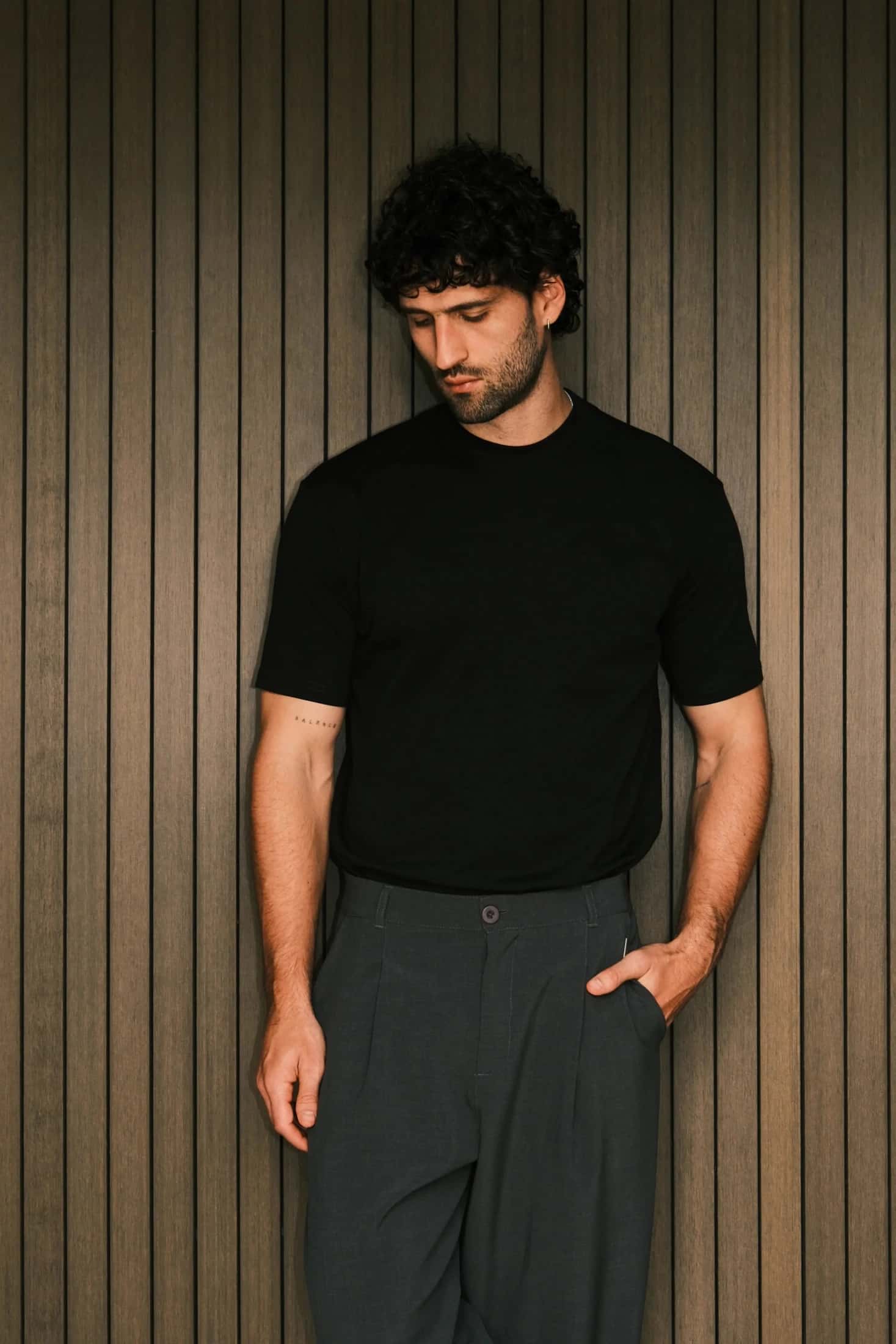 CAMISETA B-BLACK TAPE - miniatura 1