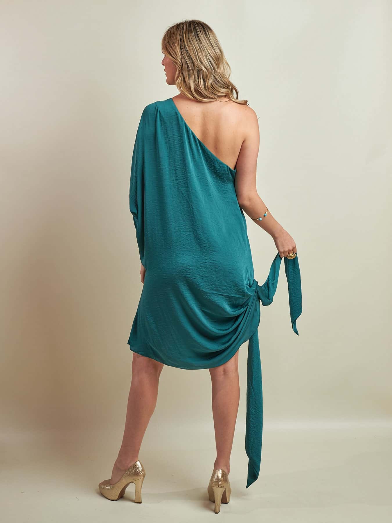 Vestido Bahía Verde Oliva - miniatura 5